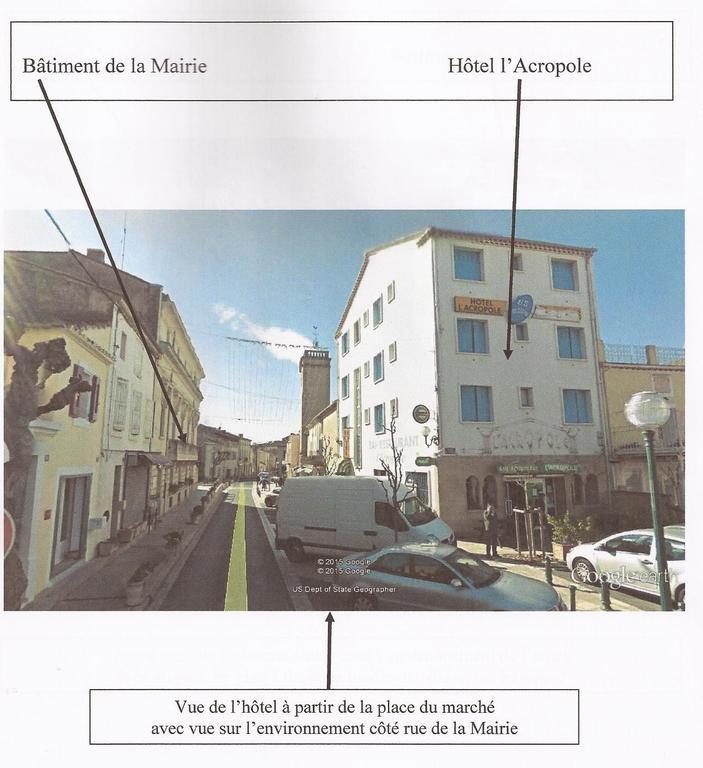 Hotel L'Acropole Nissan-lez-Enserune المظهر الخارجي الصورة